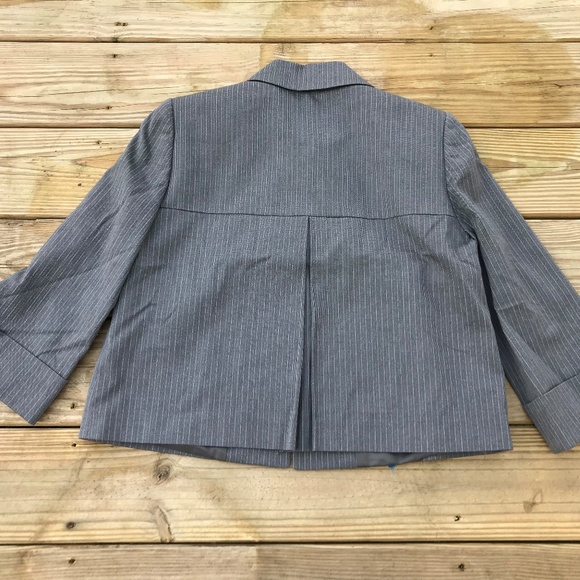 Antonio Melani Women Blazer Gray Coat Jacket - Picture 7 of 8